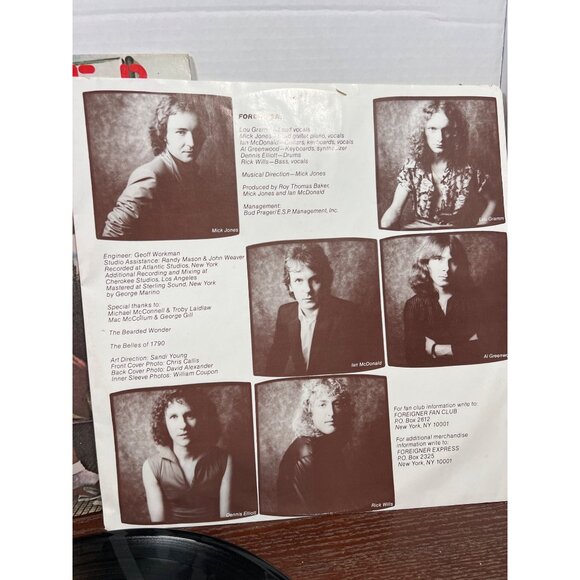 Foreigner "Head Games" Vinyl Album 1979 With Original Sleeve & Cover Artwork - Picture 3 of 4